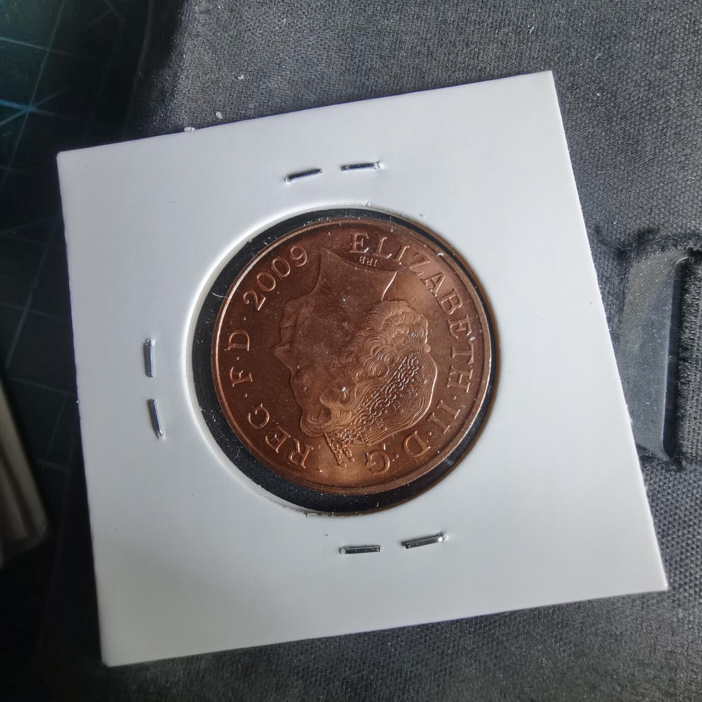 沼泽如烟--第1001场 英国2009年2便士