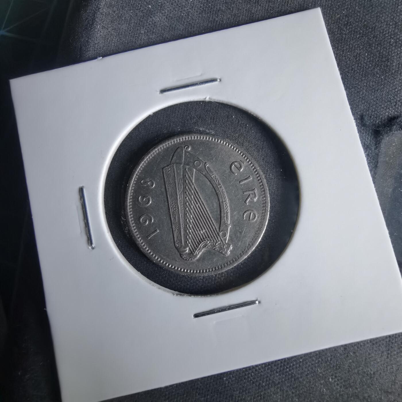 沼泽如烟--第1001场 爱尔兰1968年6便士