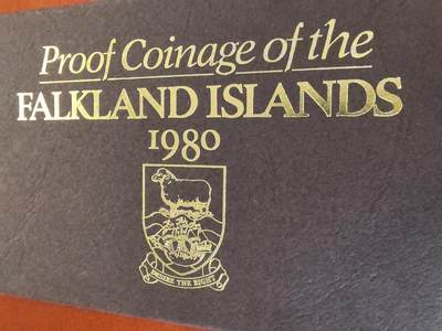 长老汇马年精选第二场拍卖 - 1980 福克兰群岛精制套币6枚盒证全