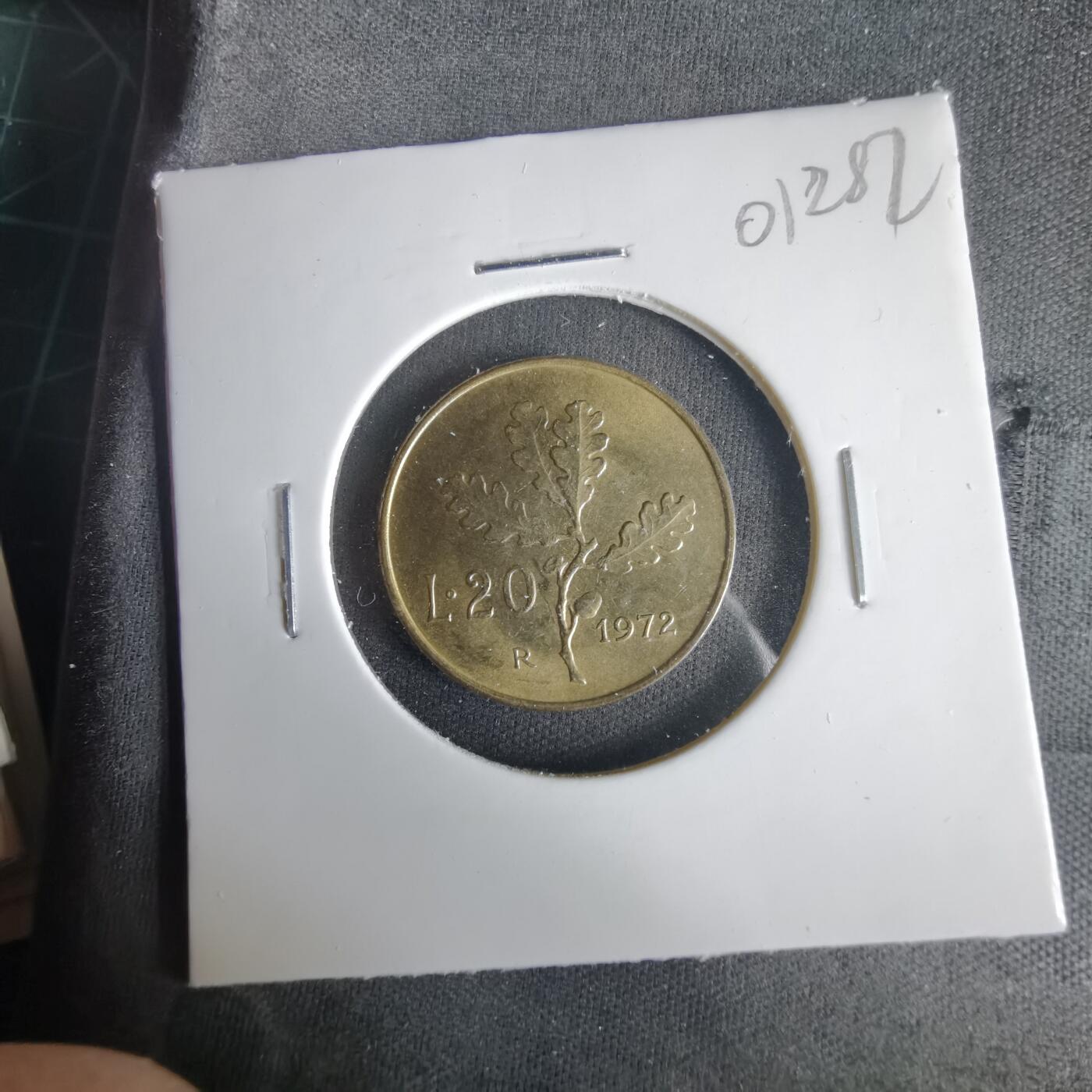 沼泽如烟--第1001场 意大利1972年20里拉