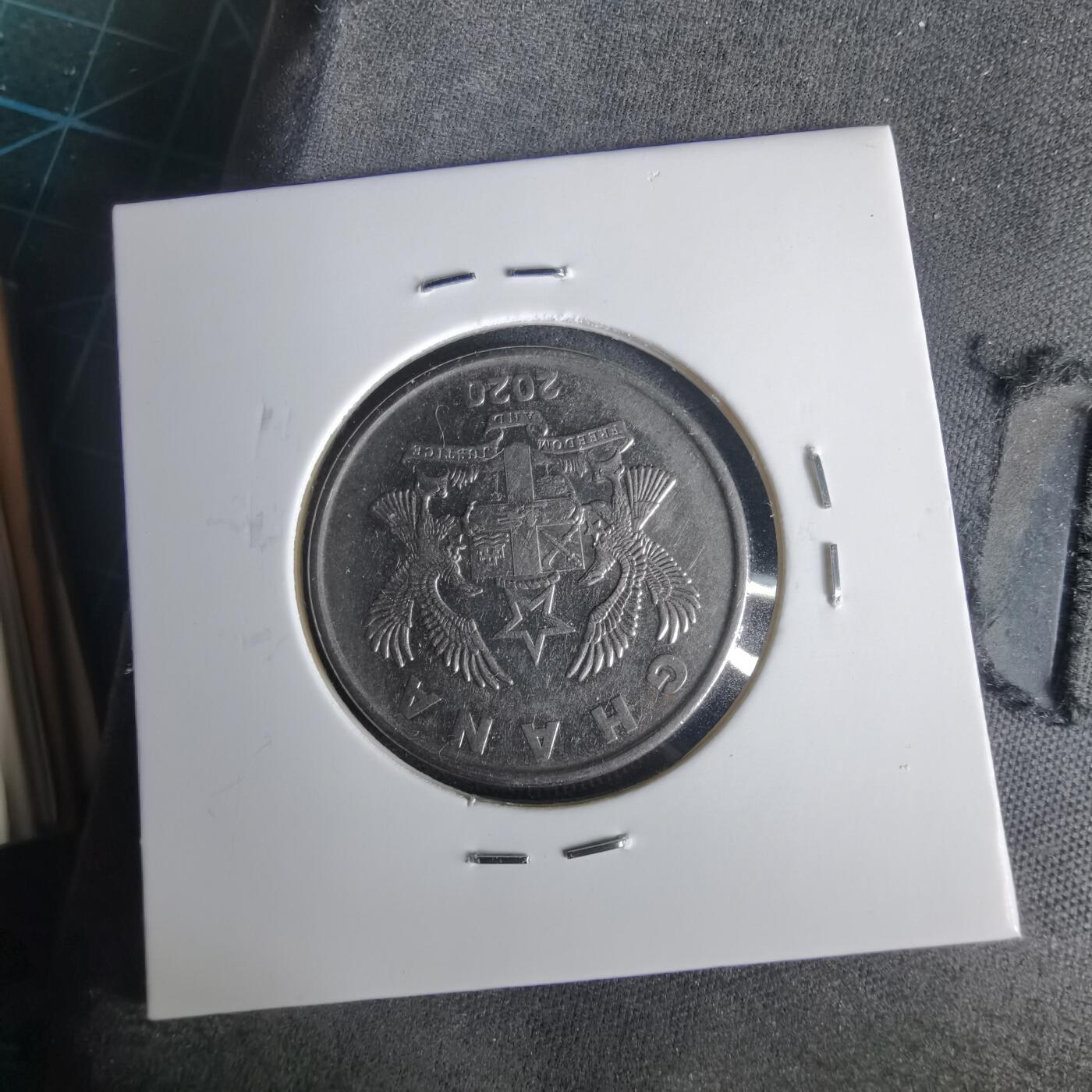 沼泽如烟--第1001场 加纳2020年50比塞瓦