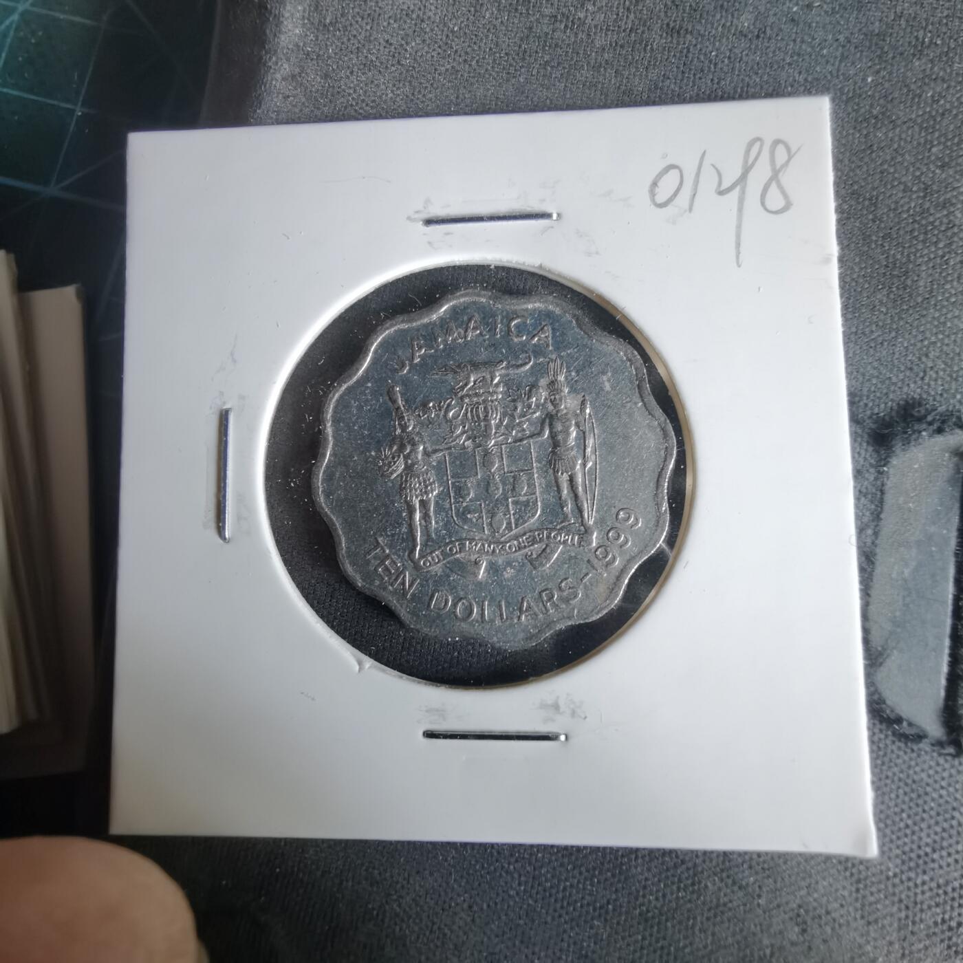 沼泽如烟--第1001场 牙买加1999年十元