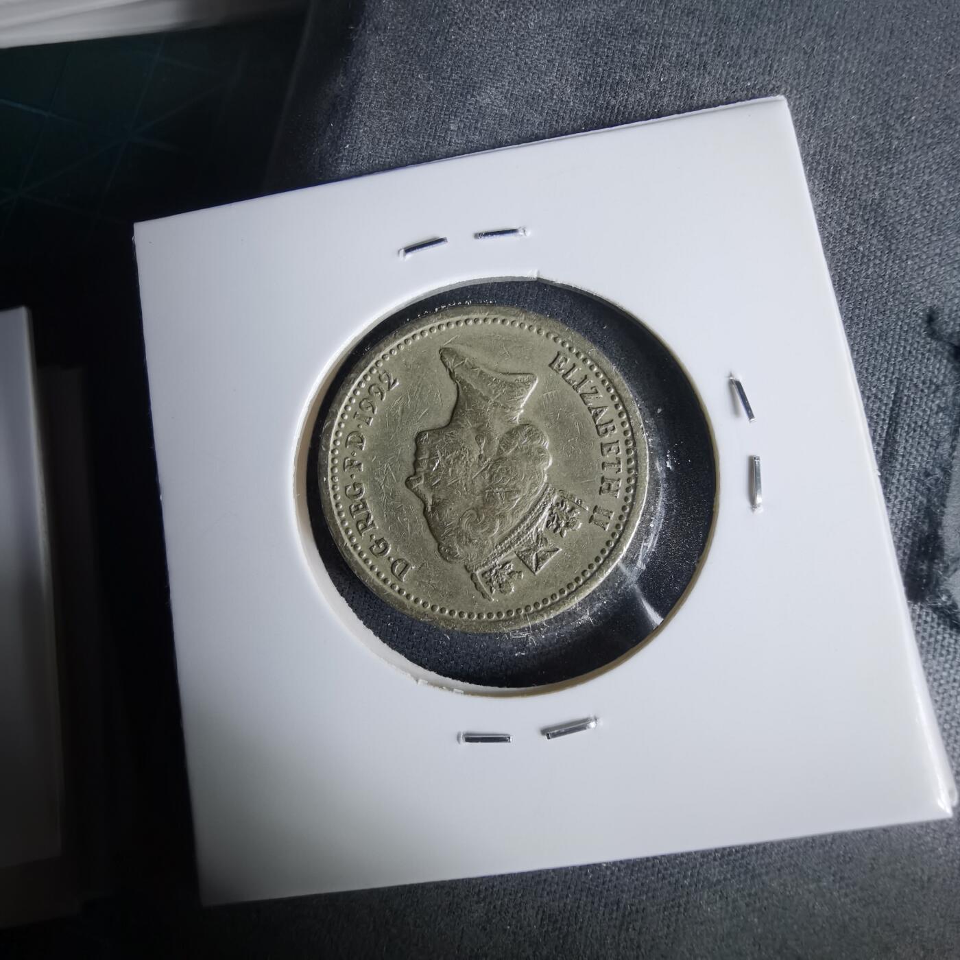 沼泽如烟--第1001场 英国1992年一磅