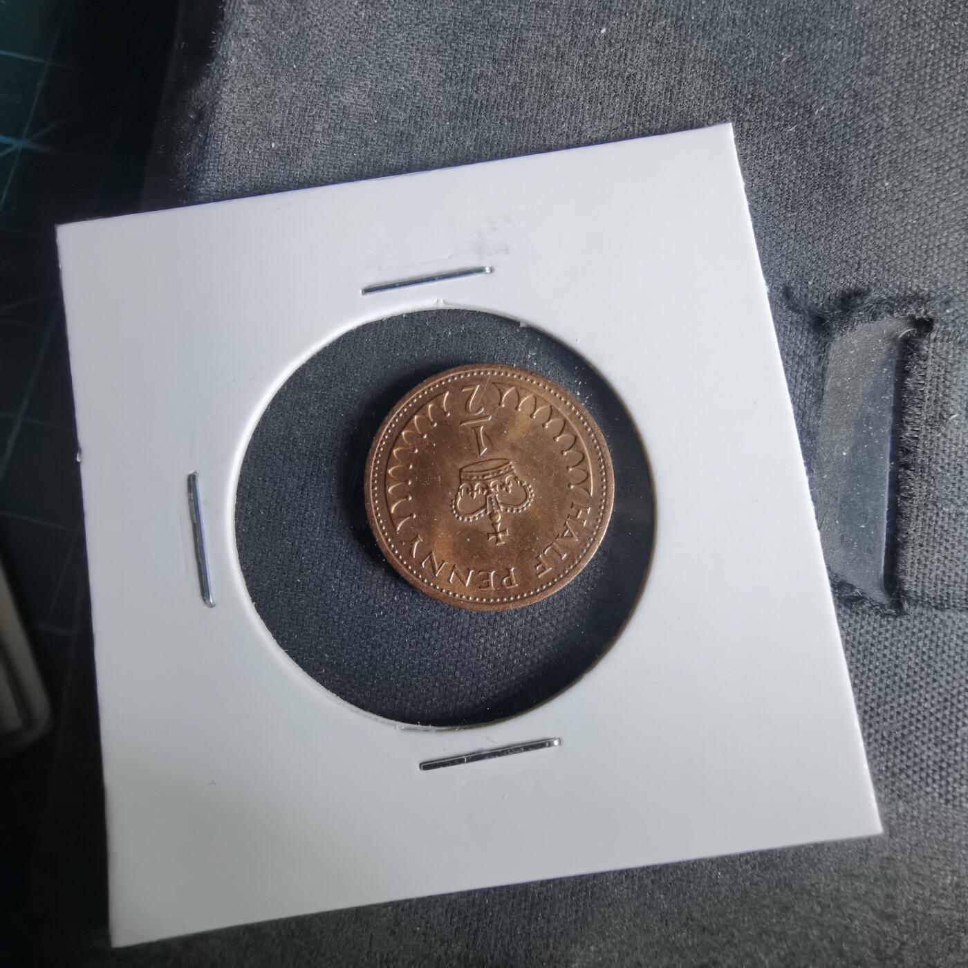 沼泽如烟--第1001场 英国1982年半便士