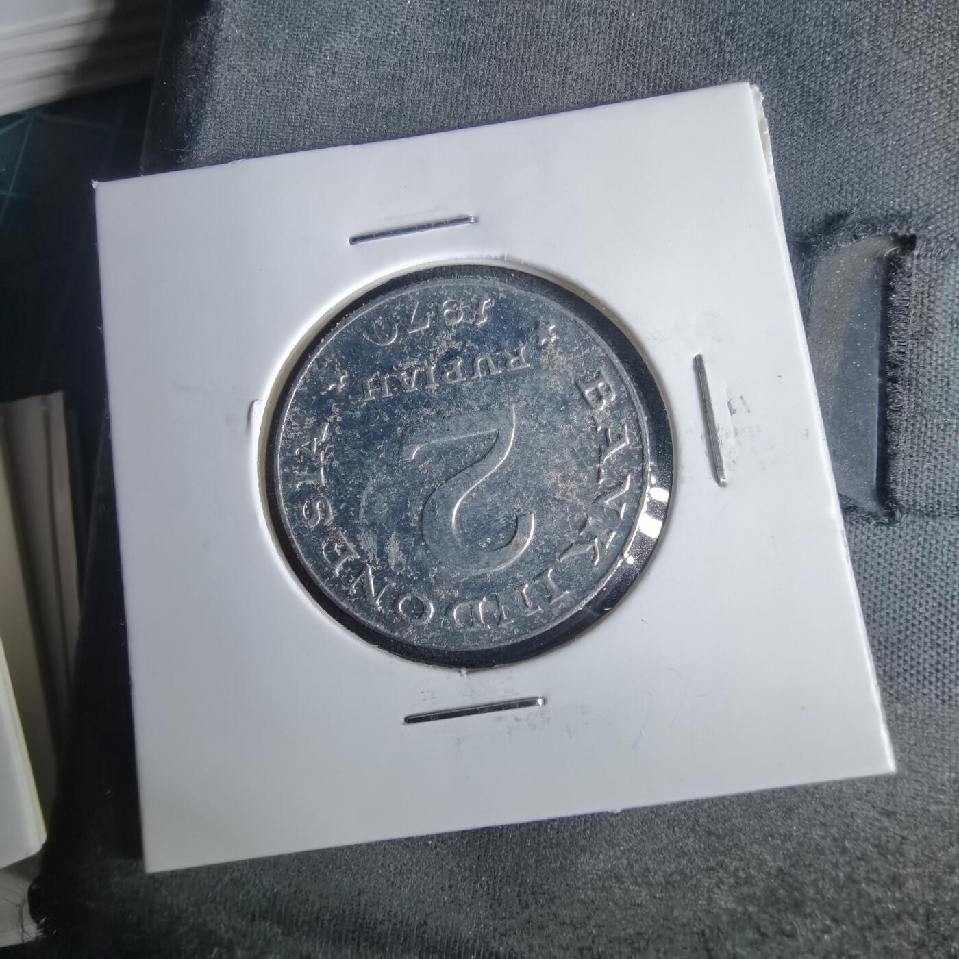 沼泽如烟--第1001场 印度尼西亚1970年2卢比