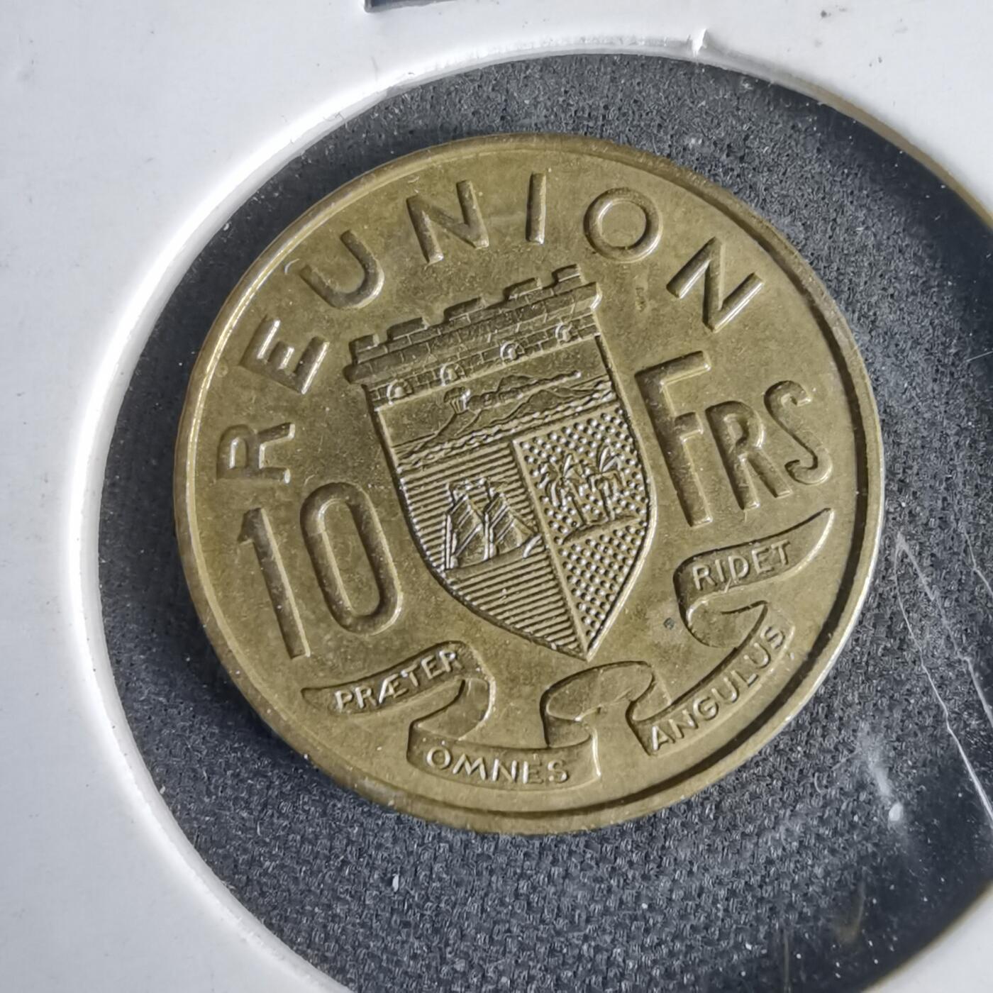 沼泽如烟--第1001场 法属留尼旺1964年10法郎