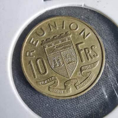 沼泽如烟--第1001场 - 法属留尼旺1964年10法郎