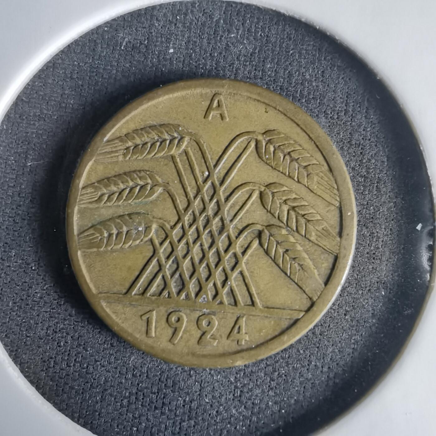 沼泽如烟--第1001场 德国1924年5芬尼