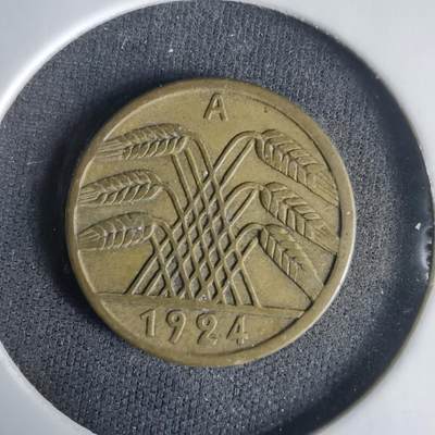 沼泽如烟--第1001场 - 德国1924年5芬尼