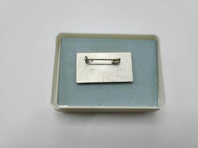 南水社第二次拍卖 民主德国民防阵线（银级）证章带盒