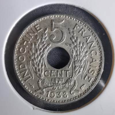 沼泽如烟--第1001场 - 法属印度支那1938年五分