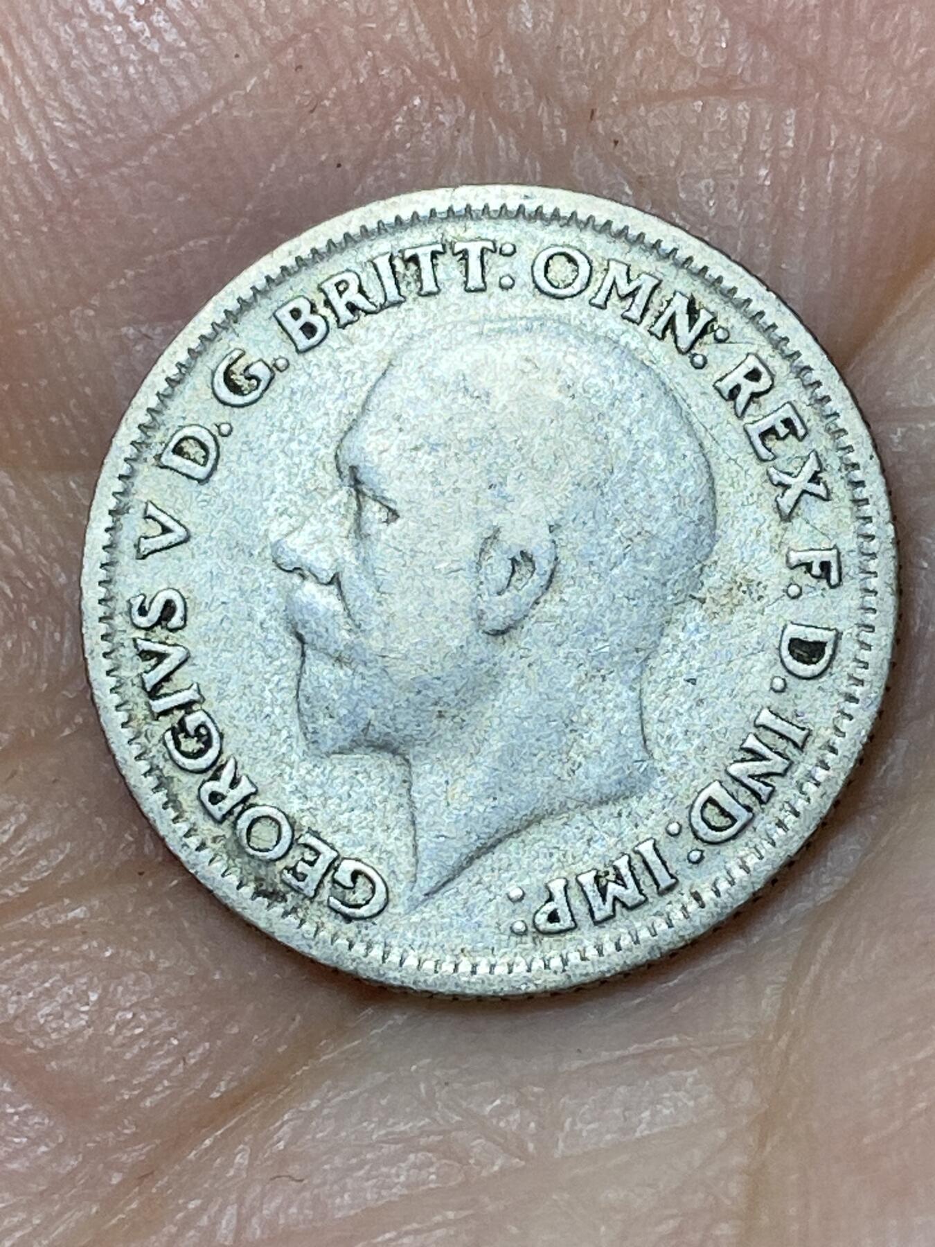 2026年第三十场(总第一百九十九场）英国一线回流散币特拍第二场(免佣金) 英国🇬🇧1930年6便士银币(乔治五世第五版，500银)