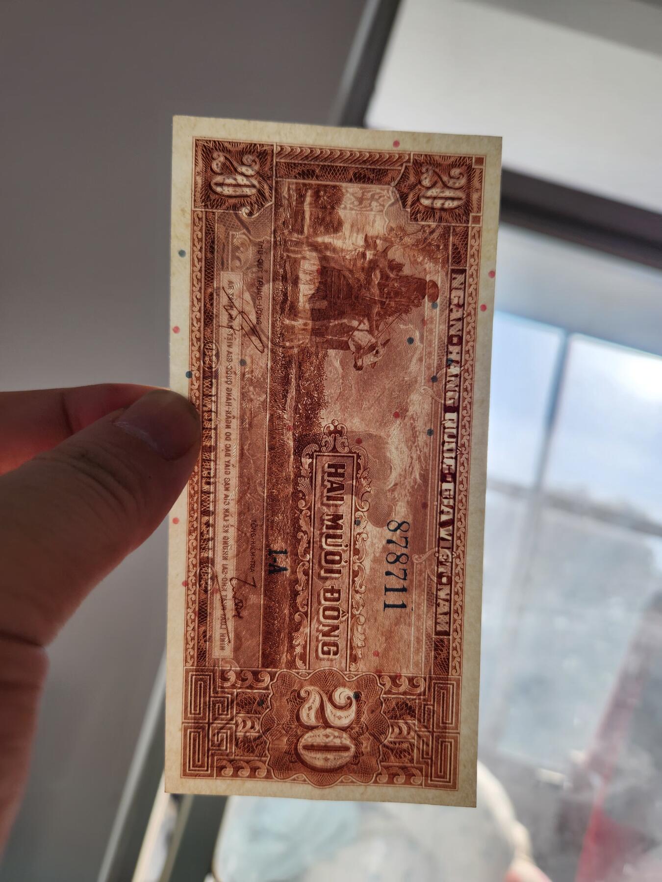 2月20号晚上8点 外国纸币自动截拍第27场 越南20 新品1-A 首发 新品