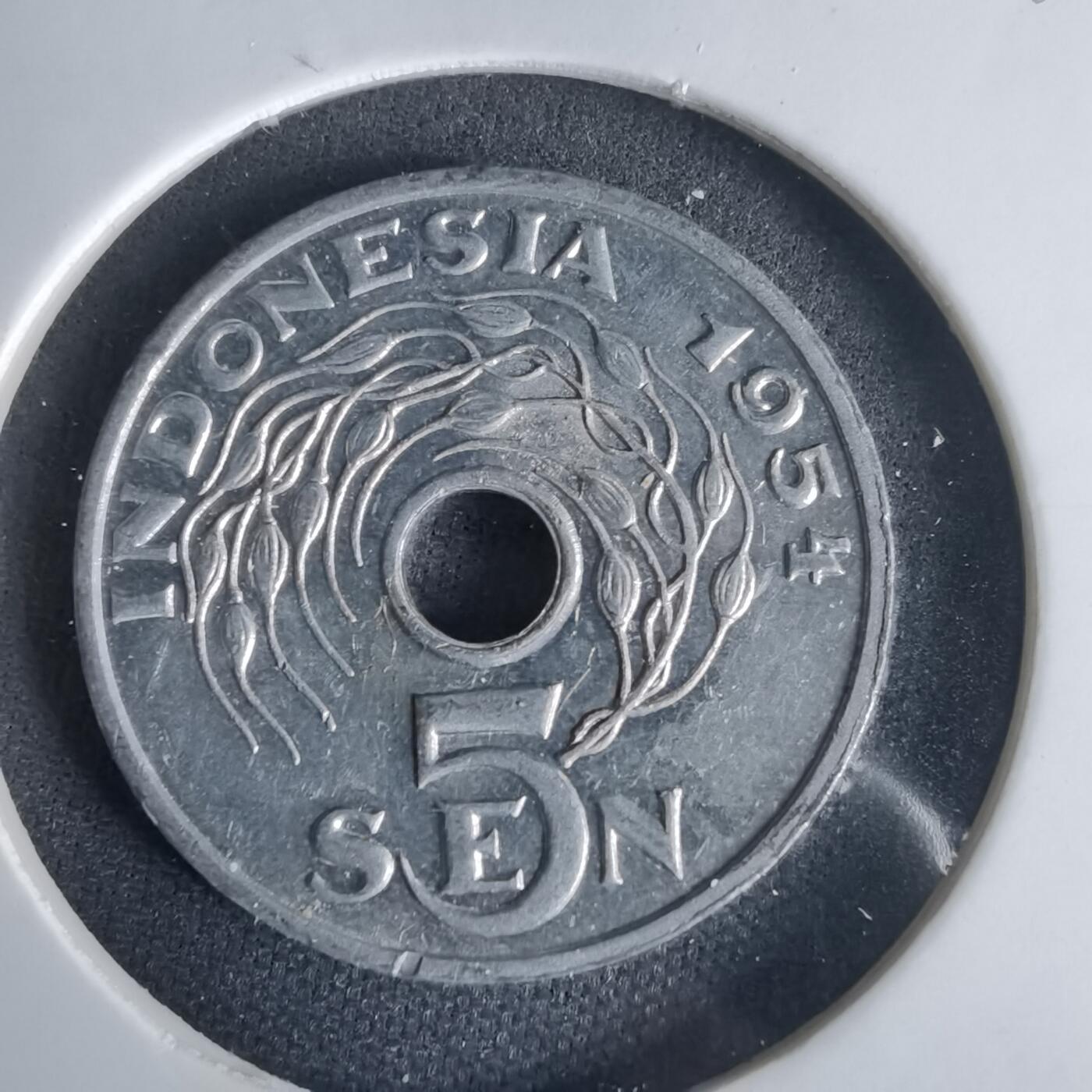 沼泽如烟--第1001场 印度尼西亚1954年五分