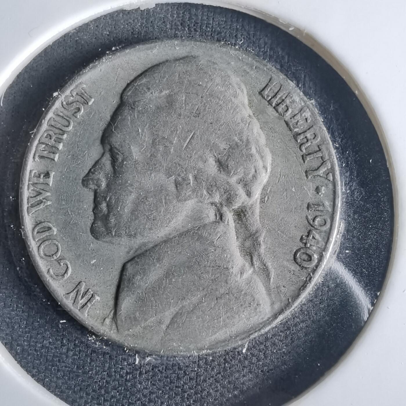 沼泽如烟--第1001场 美国1940年五分