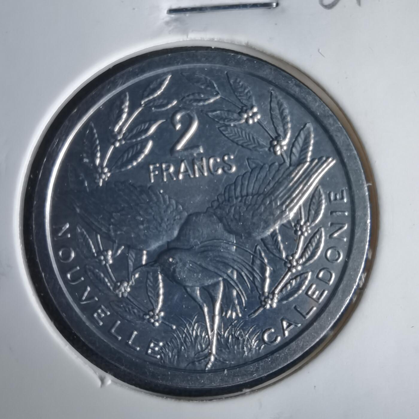 沼泽如烟--第1001场 法属新喀里多尼亚1983年2法郎