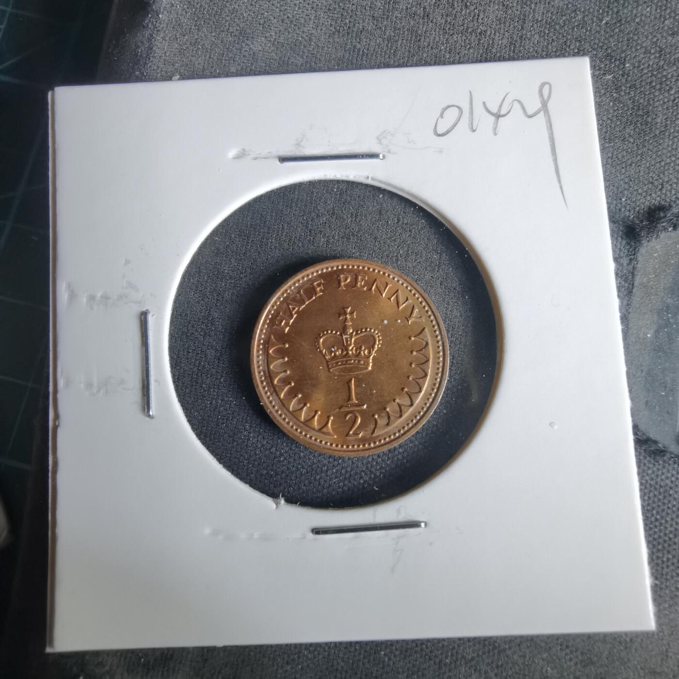 沼泽如烟--第1001场 英国1983年半便士