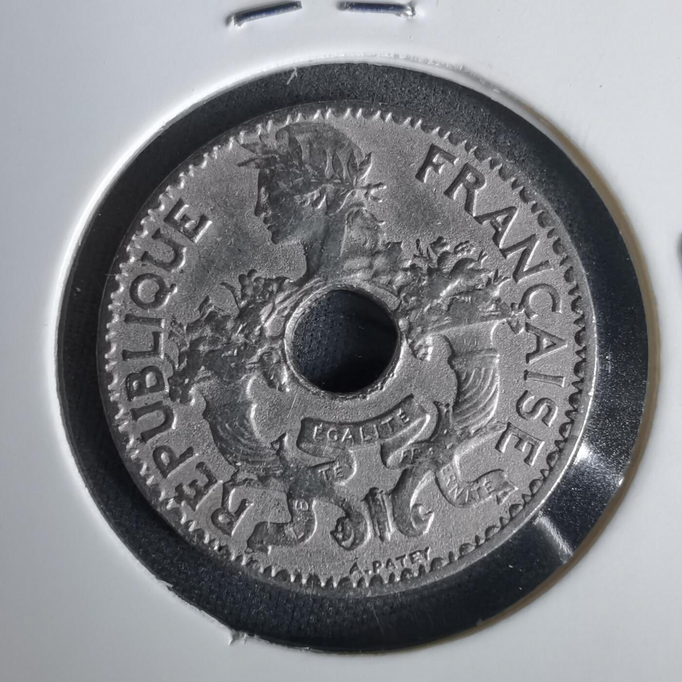 沼泽如烟--第1001场 法属印度支那1925年五分