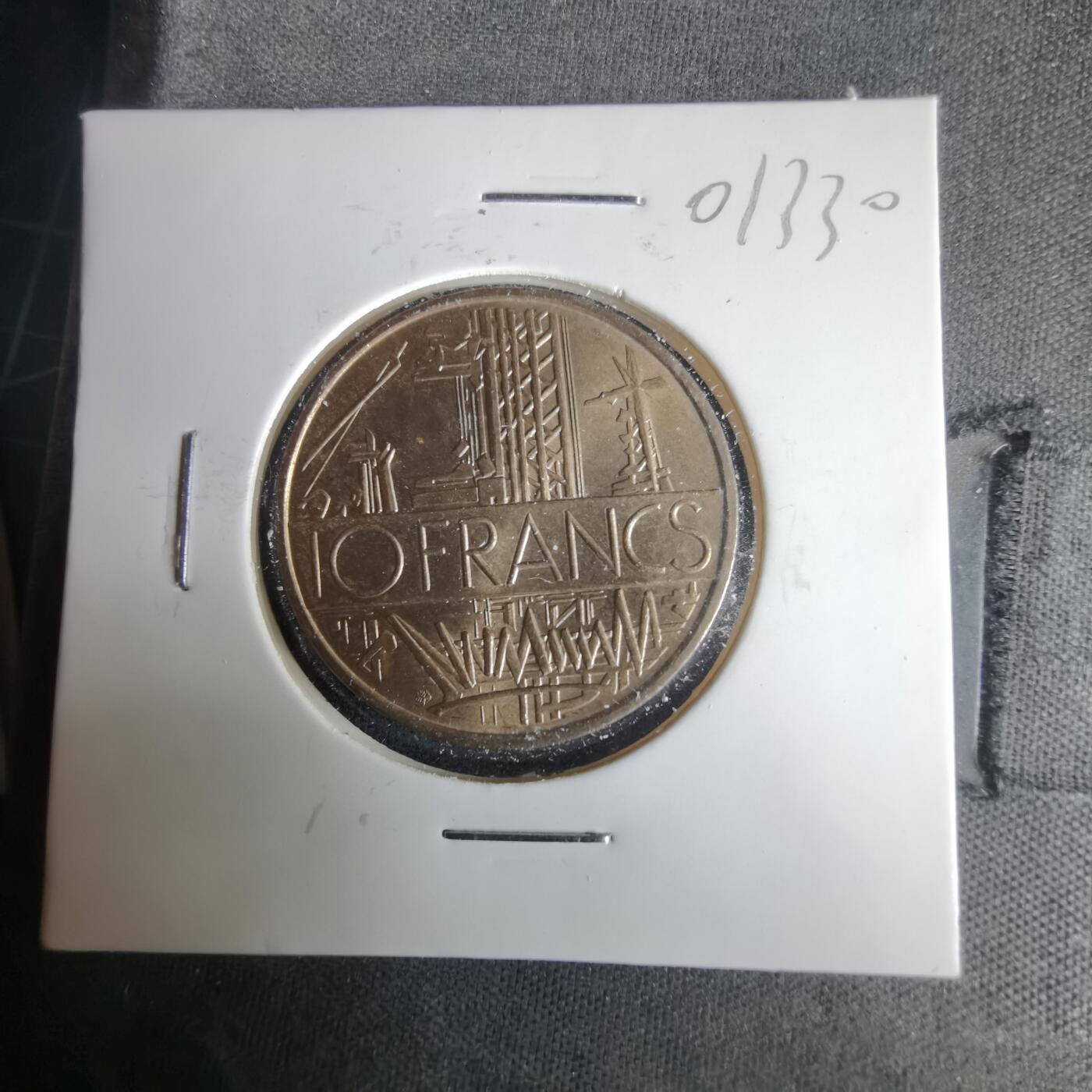 沼泽如烟--第1001场 法国1975年10法郎