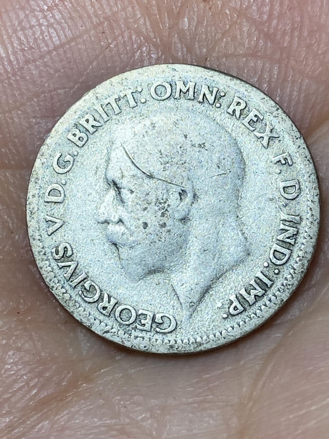 2026年第三十场(总第一百九十九场）英国一线回流散币特拍第二场(免佣金) 英国🇬🇧1931年6便士银币(乔治五世第五版，500银)