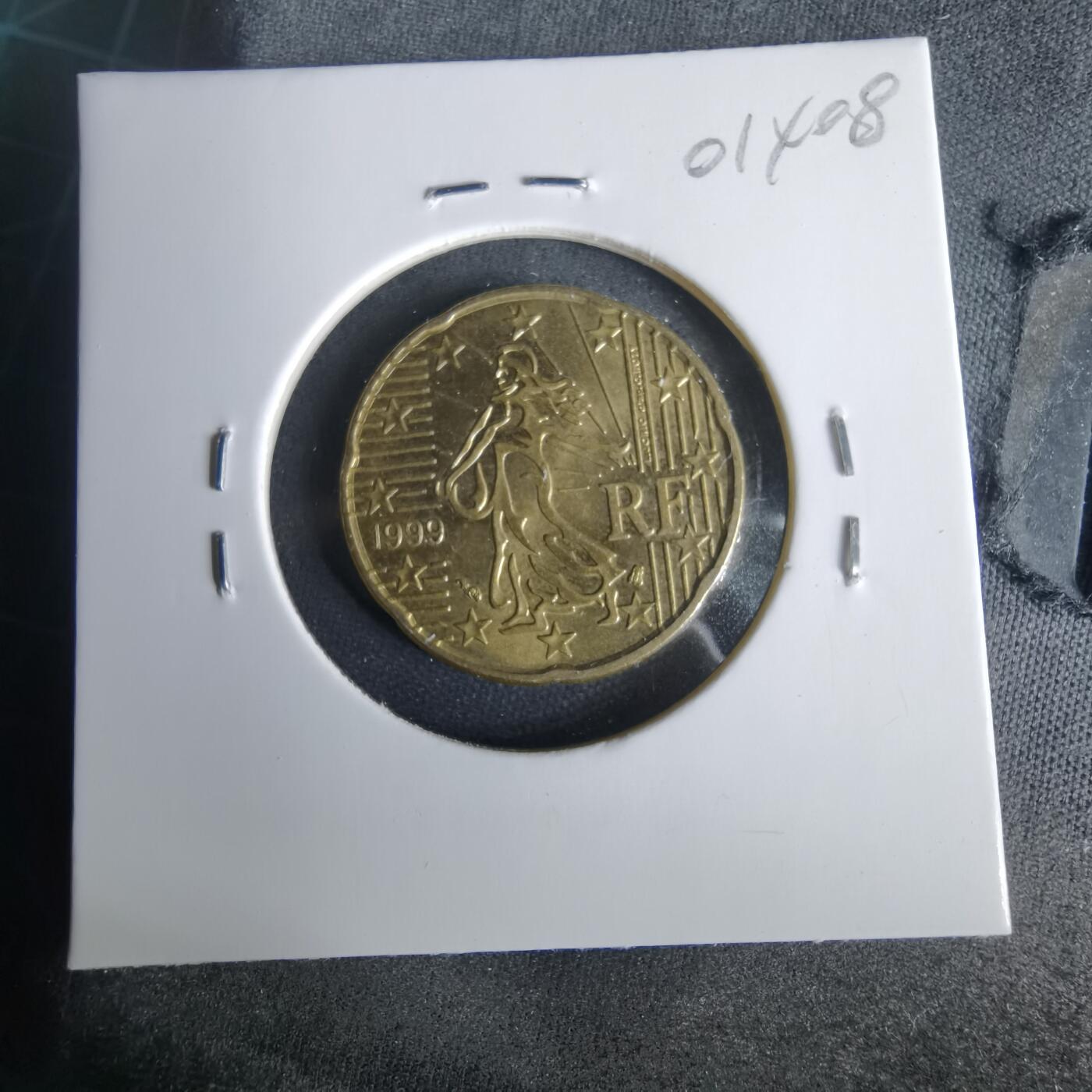 沼泽如烟--第1001场 1999年20欧分