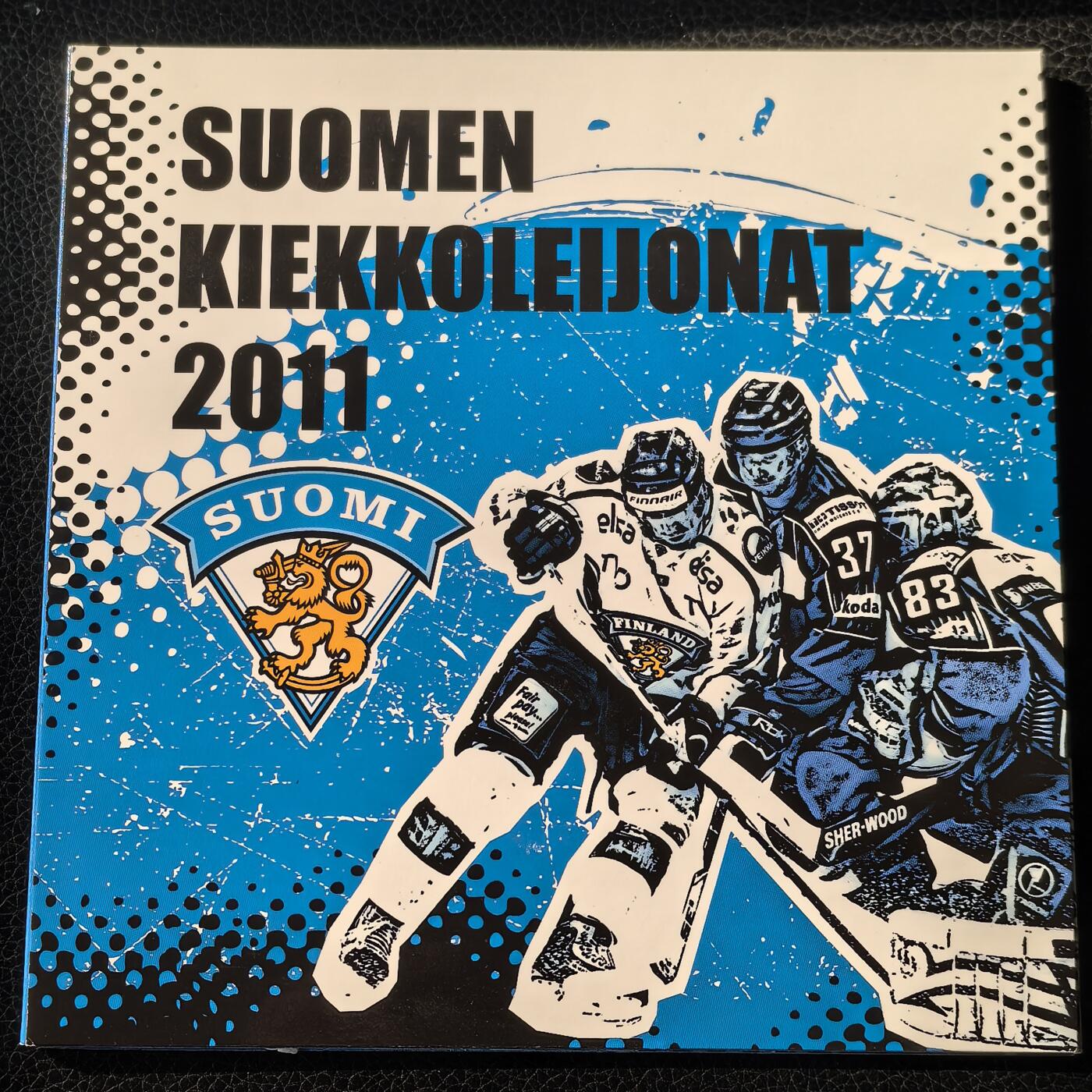 道一币馆币章第一百六十六场 原包装 芬兰2011年欧元套币8枚-冰球竞标赛纪念版