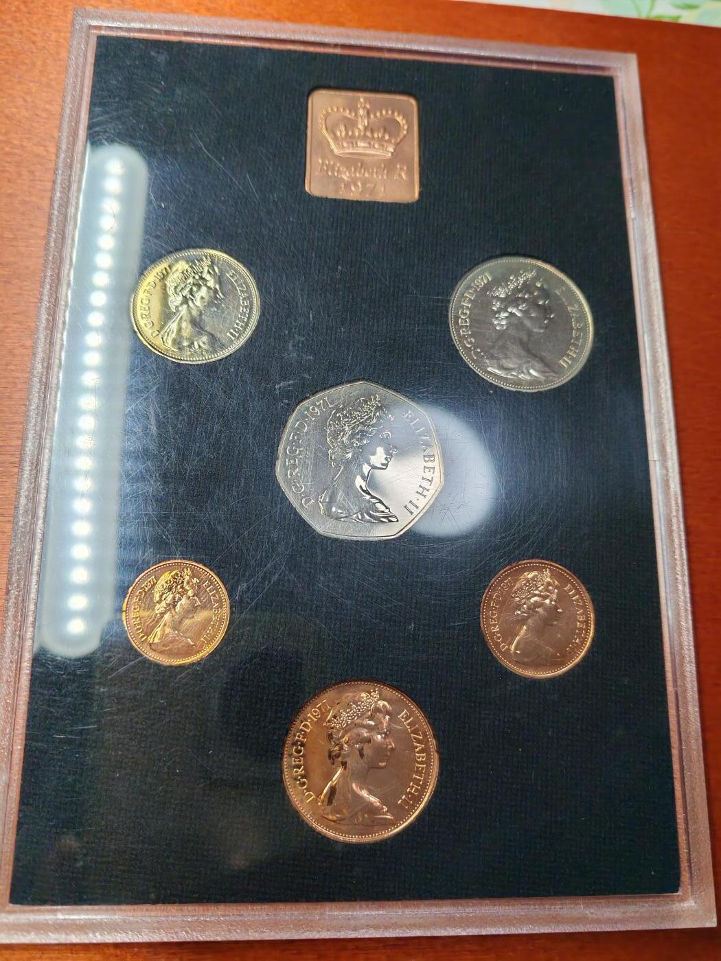 长老汇马年精选第二场拍卖 1971英国6枚套，无外纸