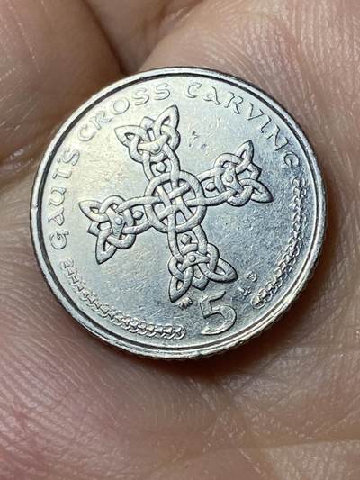 2026年第三十场(总第一百九十九场）英国一线回流散币特拍第二场(免佣金) - 英属马恩岛🇮🇲2002年5便士(伊丽莎白二世老年第二套)