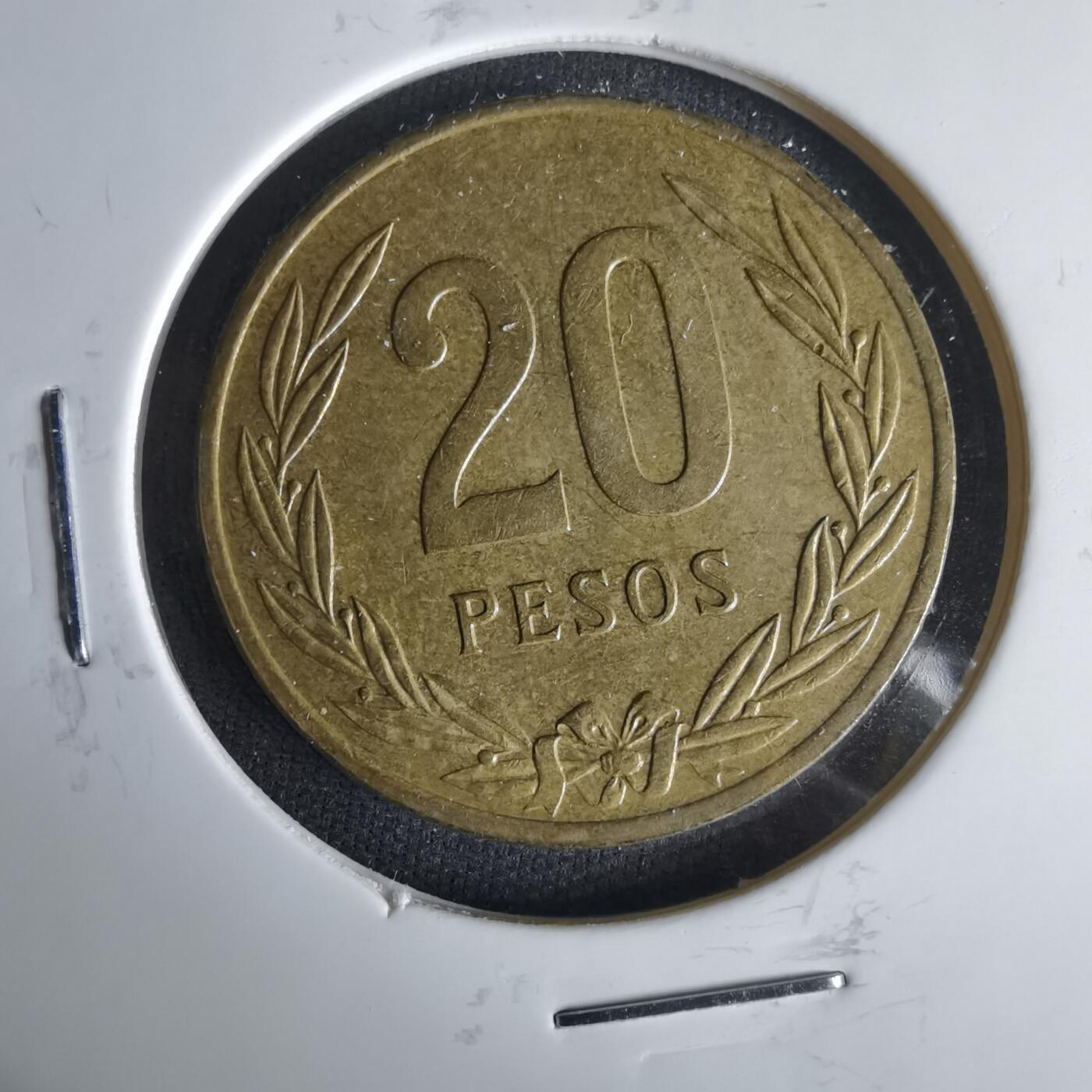 沼泽如烟--第1001场 哥伦比亚1982年20比索