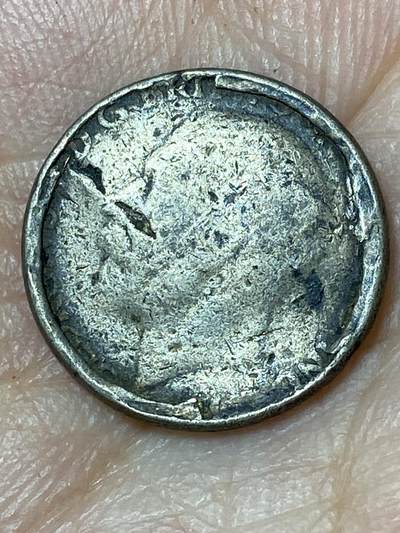 2026年第三十场(总第一百九十九场）英国一线回流散币新春特拍第二场(免佣金) - 英国🇬🇧1928年6便士银币(乔治五世第五版，500银)