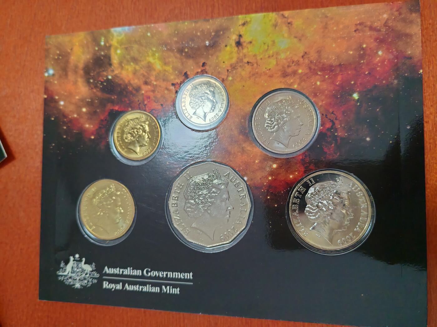 长老汇马年精选第二场拍卖  2009澳大利亚国际天文年6枚套卡装