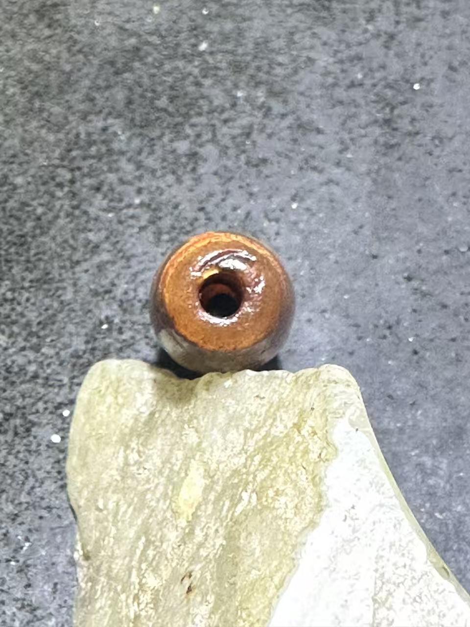 仅此一颗，藏传包浆风化六眼随形天珠一颗，