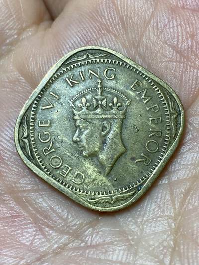 2026年第三十一场(总第二百场)英国一线回流散币新春特拍第三场(免佣金) 英属印度1943年2安娜(乔治六世第三版)