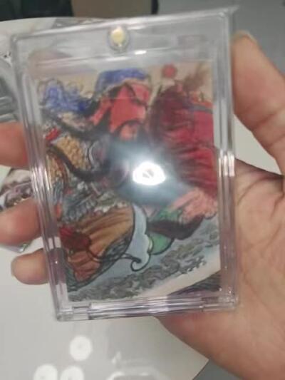 秋原瞳的小店第三十六期（年终大促3/3.敬请期待，大家先过年吧，来年再会） 昆仑万象权迎东手绘——关羽，卡背中福签绘，三国五虎必备手绘，一卡双绘，超级珍稀