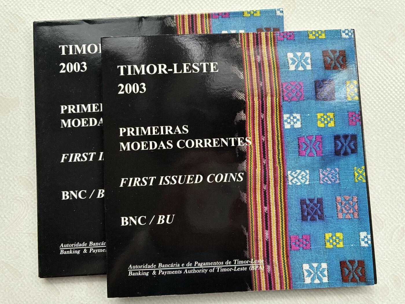 咖啡豆•收藏 2026年Feb_28th世界各国硬币套币拍卖 东帝汶 2003年 UNC未流通封装套币 外国硬币