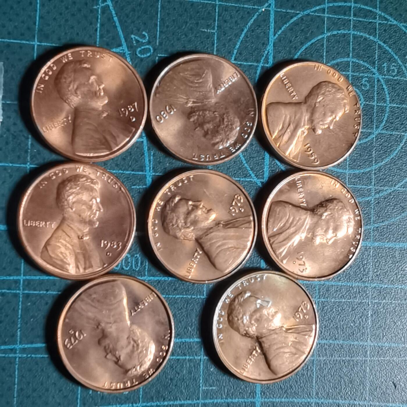 沼泽如烟--第1001场 美分八枚