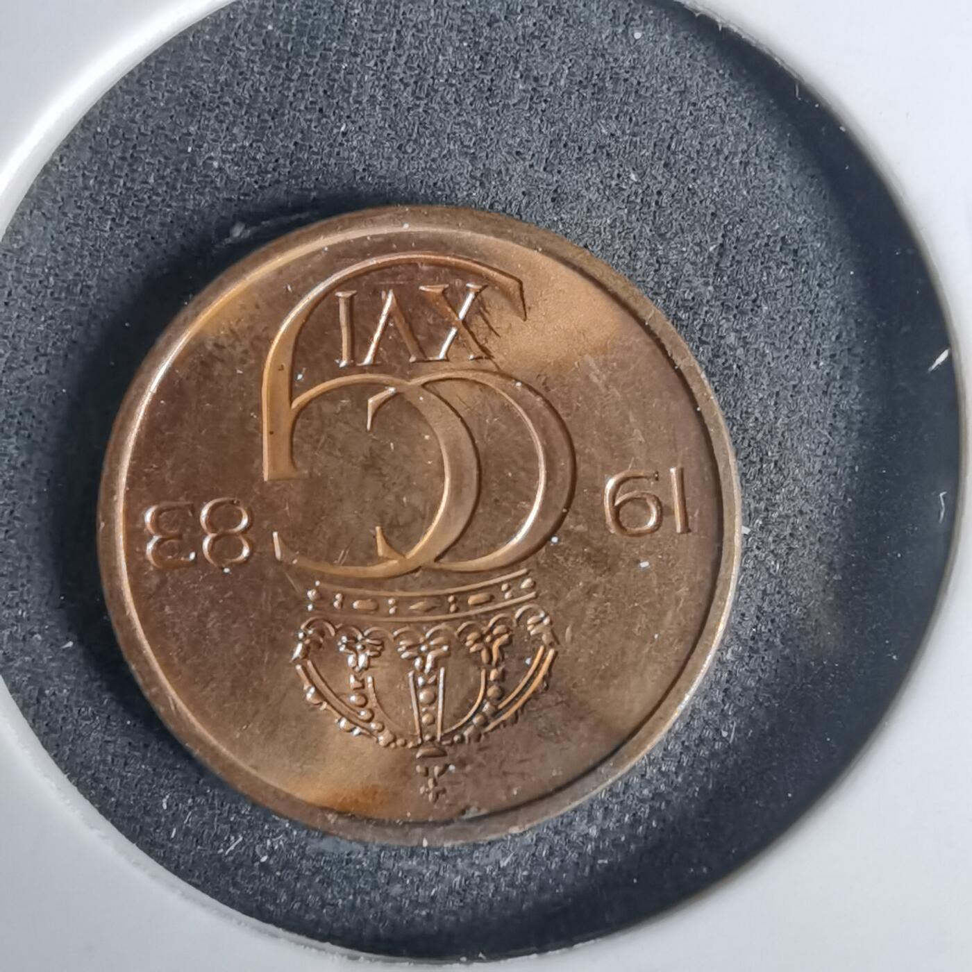 沼泽如烟--第1001场 瑞典1983年5欧尔