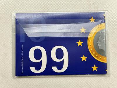 咖啡豆•收藏 2026年Feb_28th世界各国硬币套币拍卖 - 荷兰 1999年 BU未流通封装套币 外国硬币