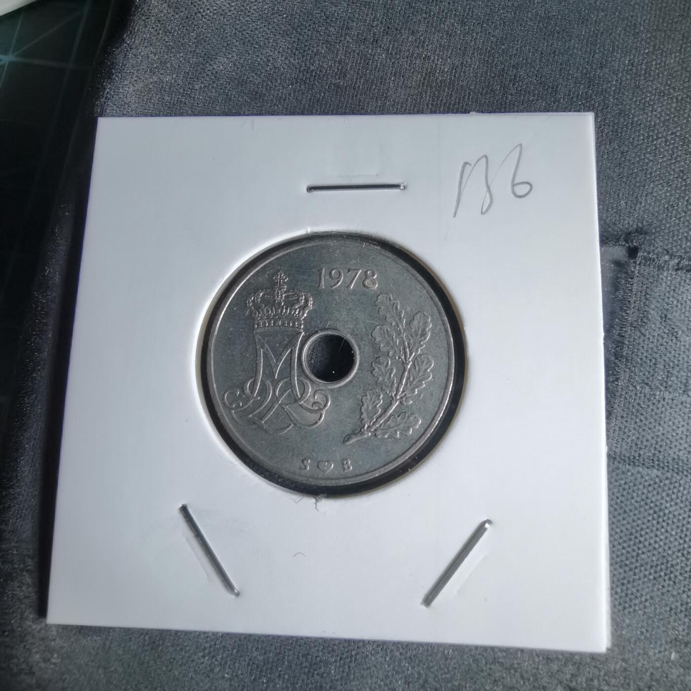 沼泽如烟--第1000场 丹麦1978年25欧尔