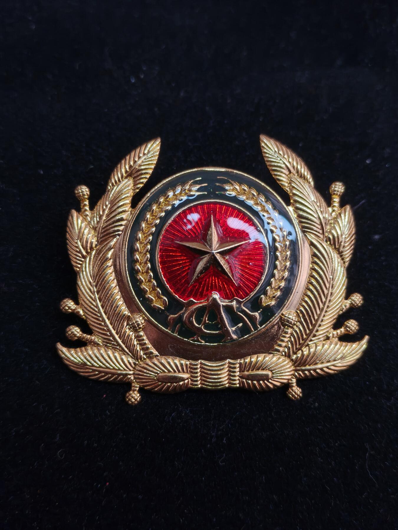 马到成功 迎新年  精品专场 越南公安帽徽