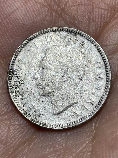 2026年第三十一场(总第二百场)英国一线回流散币新春特拍第三场(免佣金) 英国🇬🇧1939年6便士银币(乔治六世第一版，500银)