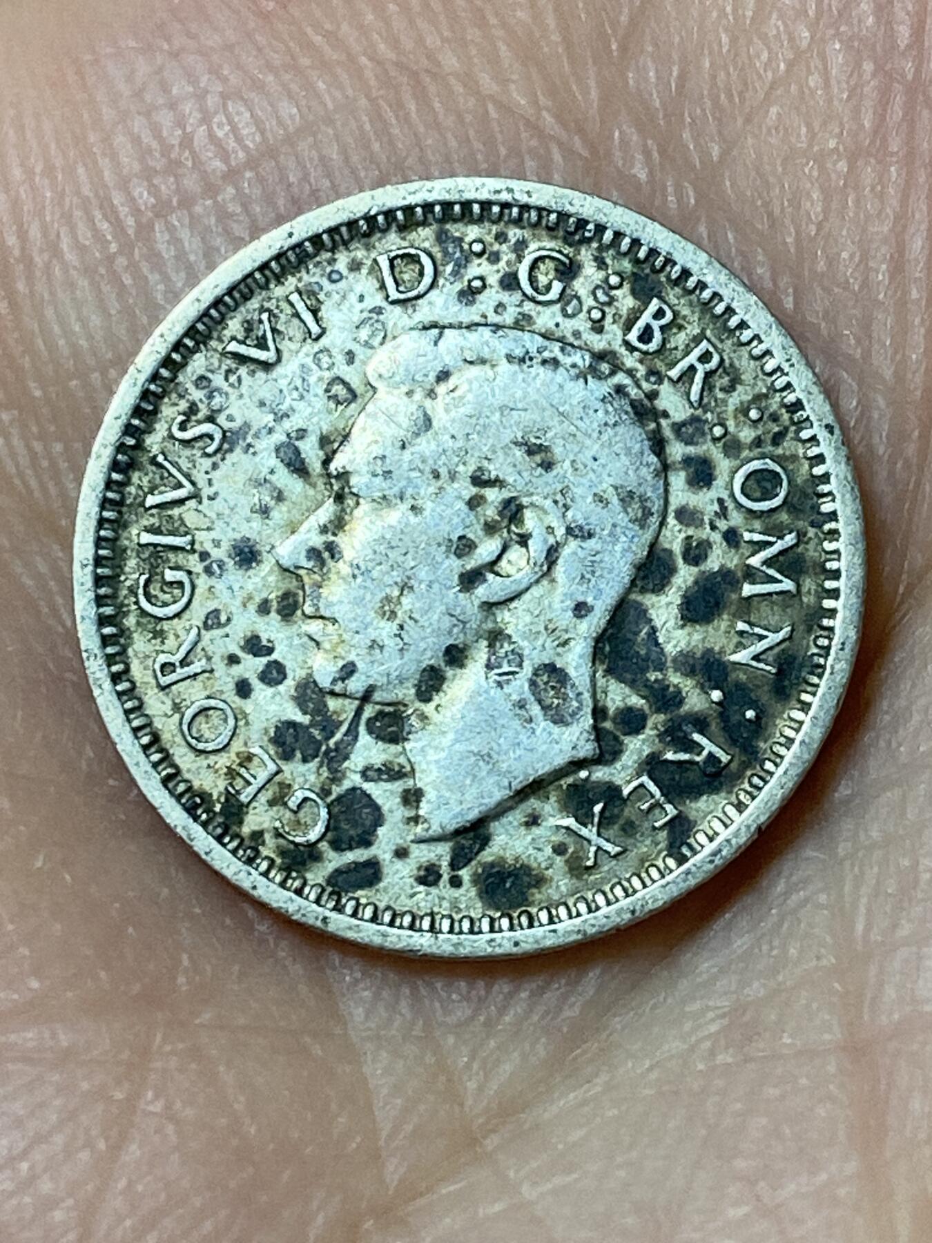 2026年第三十一场(总第二百场)英国一线回流散币新春特拍第三场(免佣金) 英国🇬🇧1937年3便士银币(乔治六世加冕年，第一版首发年，500银)