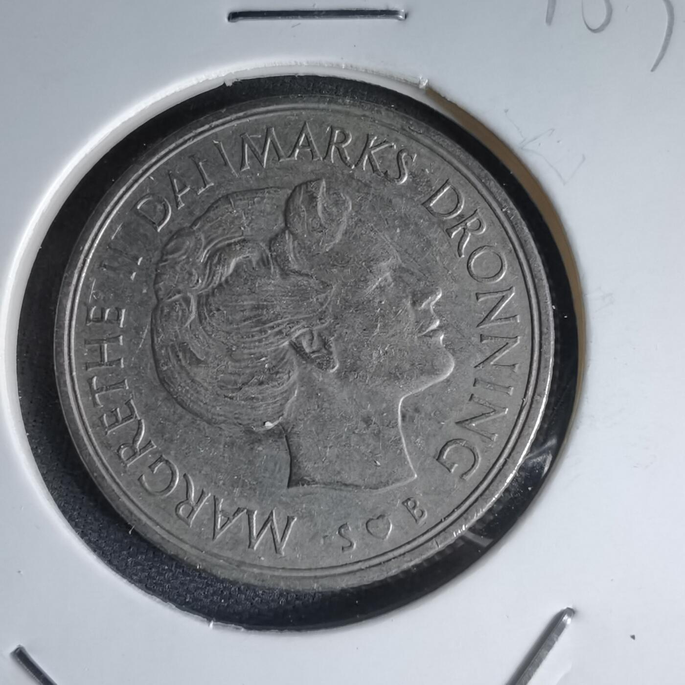 沼泽如烟--第1000场 丹麦1975年1克朗