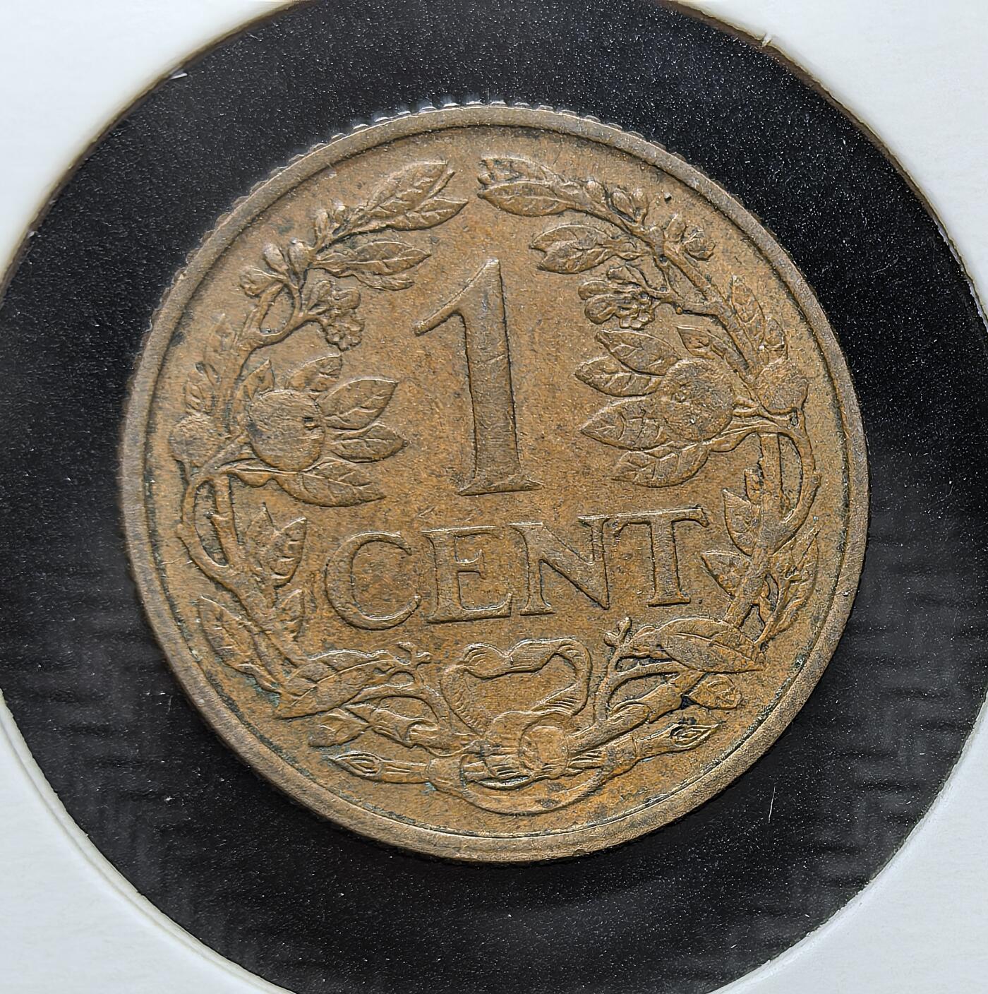 外国优质老铜币银币，周日九点倒数截拍，满百包邮，持续收拍，初八发货 荷兰1959年1分铜币，正面是荷兰国徽中的持剑雄狮图案， 彰显了荷兰王国的主权；背面的水果与枝叶花环，象征着荷兰的农业与物产，也见证了二战后荷兰经济复苏、重建与发展的历史阶段。