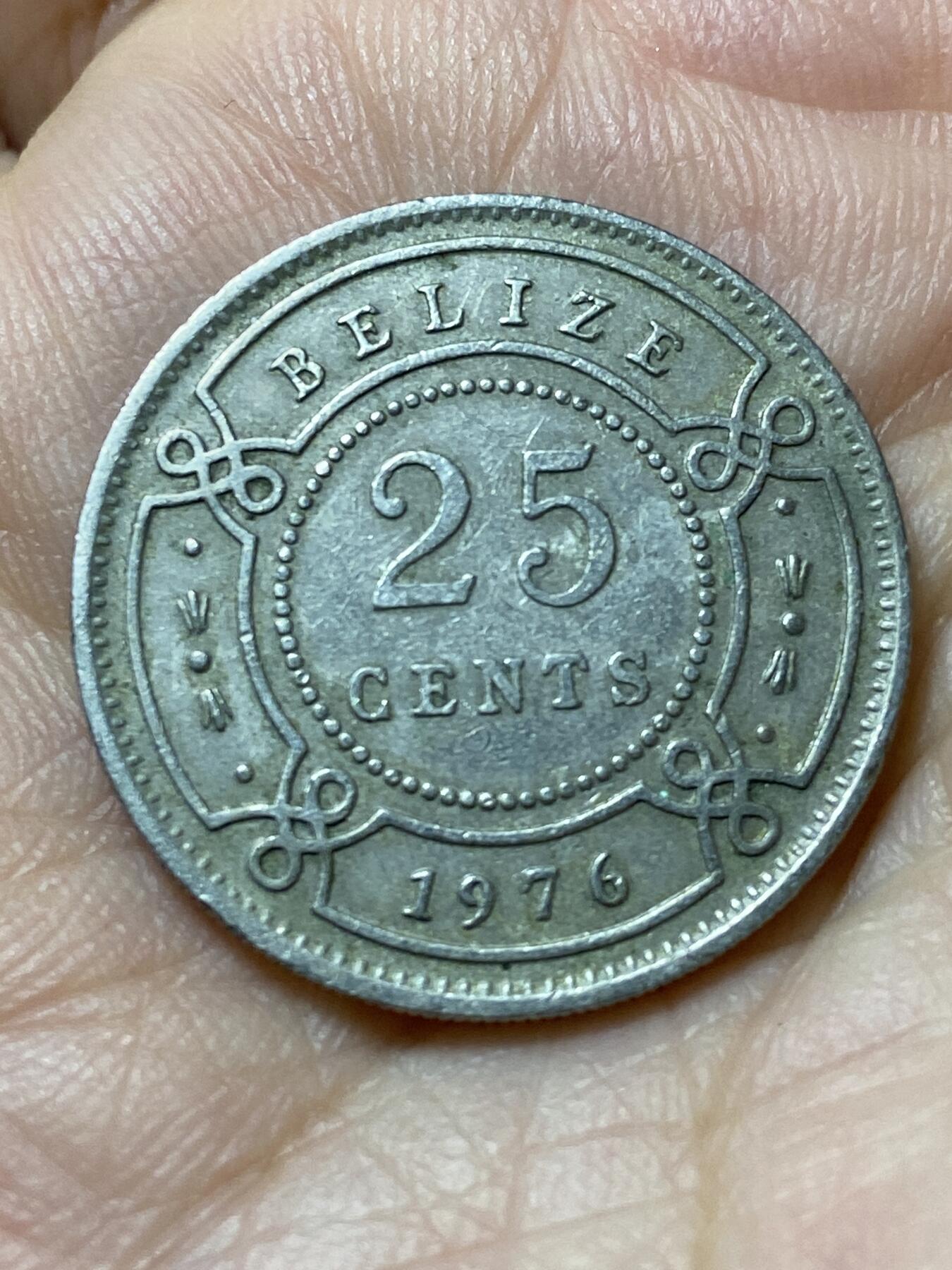 2026年第三十一场(总第二百场)英国一线回流散币新春特拍第三场(免佣金) 伯利兹🇧🇿1976年25分(伊丽莎白二世青年带冠)