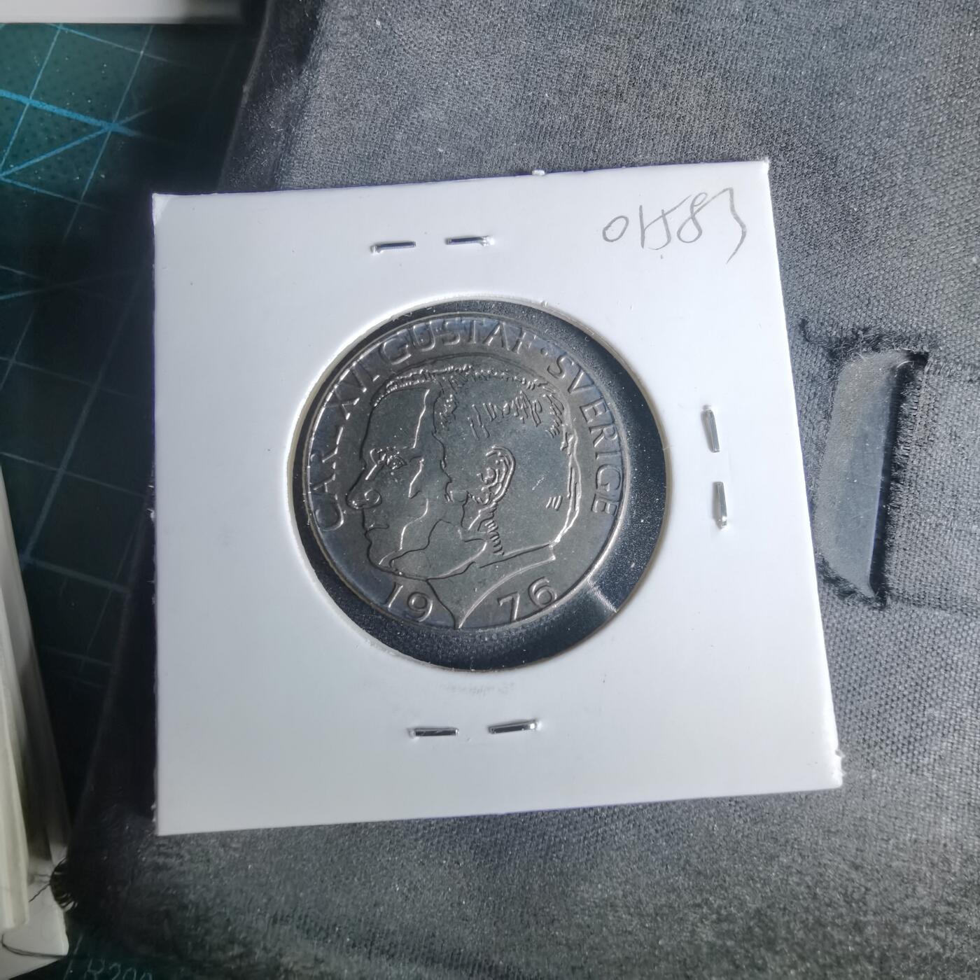 沼泽如烟--第1001场 瑞典1976年1克朗