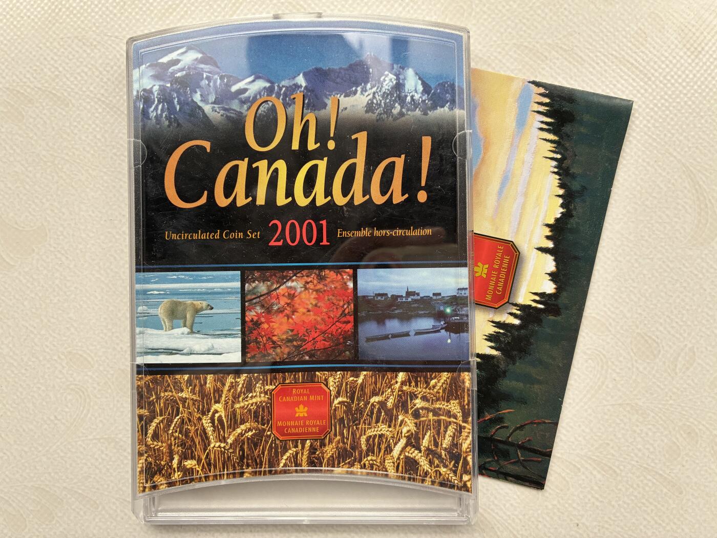 咖啡豆•收藏 2026年Feb_28th世界各国硬币套币拍卖 加拿大 2001年 UNC未流通封装套币 外国硬币