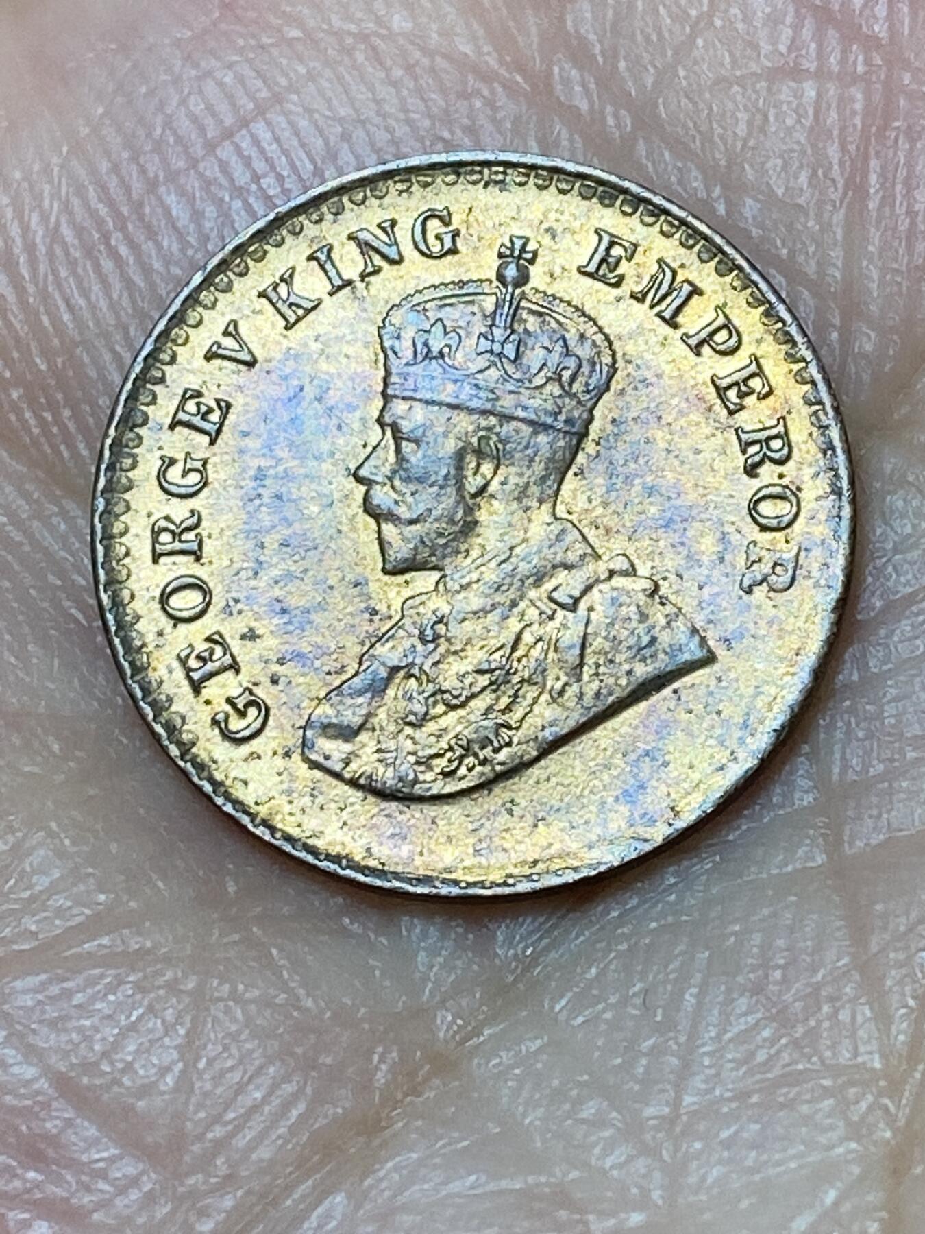 2026年第三十一场(总第二百场)英国一线回流散币新春特拍第三场(免佣金) 原光好品–英属印度1920年1/12安娜(乔治五世时期，c版加尔各答造)