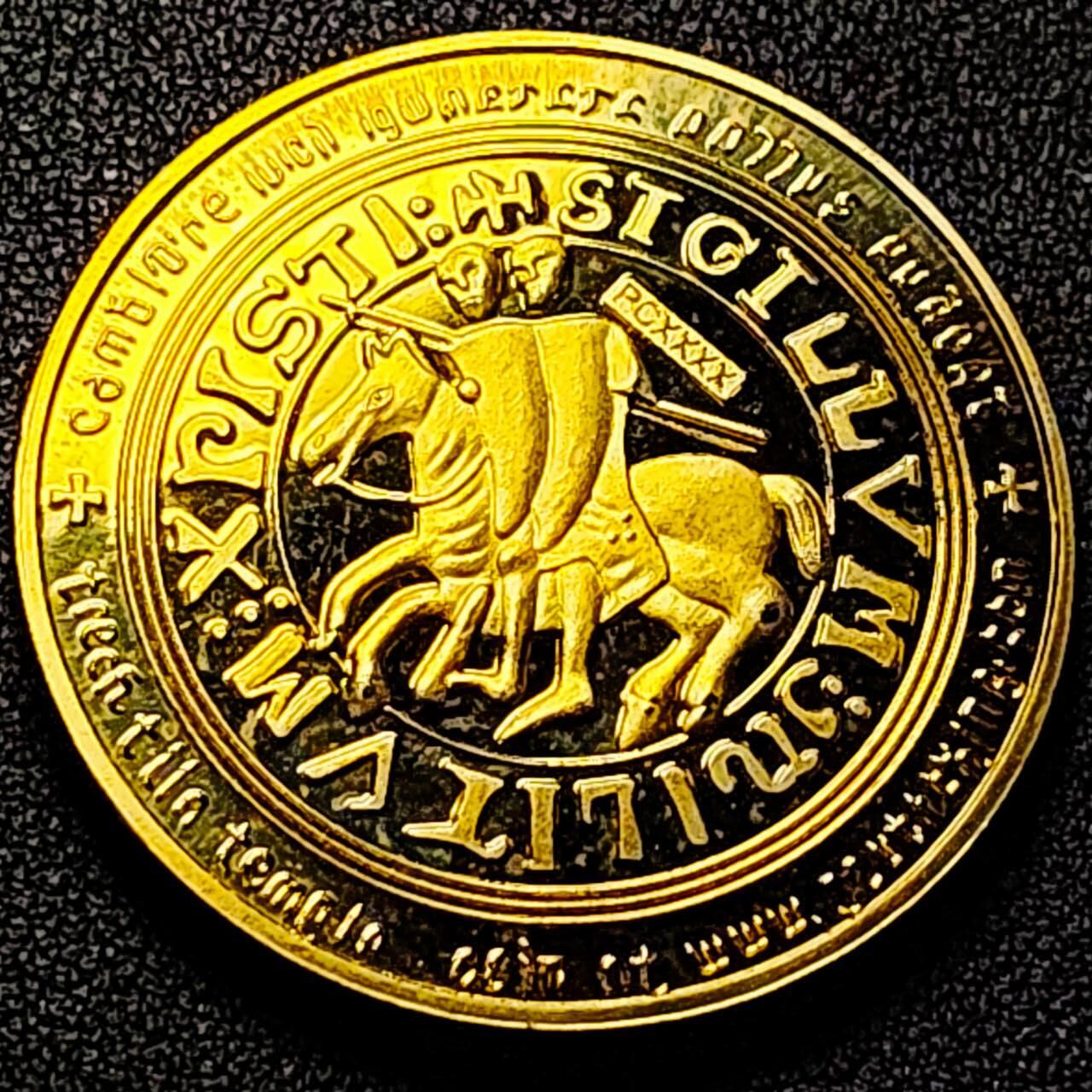 泉币菌-第196场- 新年快乐 新年第4场 本场拍品多 请提前出价 纪念章 马剑骑士  40×3mm 