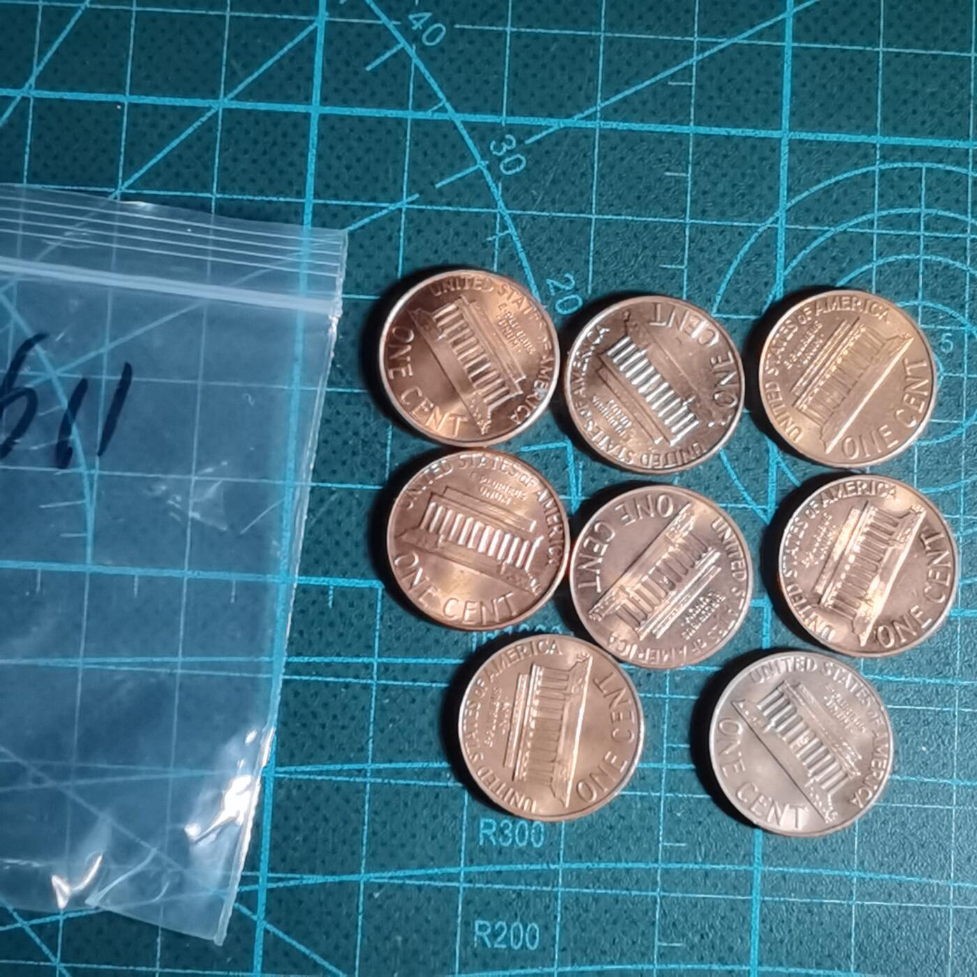 沼泽如烟--第1001场 美分八枚